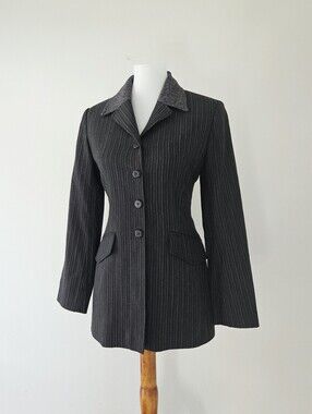 Kenzo Jungle Vintage 90s riding equestrian Jacket Size 38 Size 6